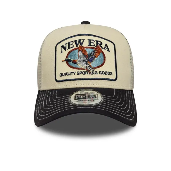 Gorra New Era Animal Patch Stone trucker frontal