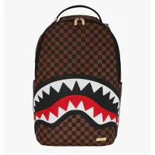 Sprayground Shark in Paris Sawtooth marron
