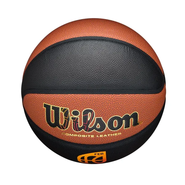 balon baloncesto Wilson Reaction Pro FEB frontal