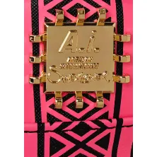 Sprayground AI Lion Neon Pink chapa dorada
