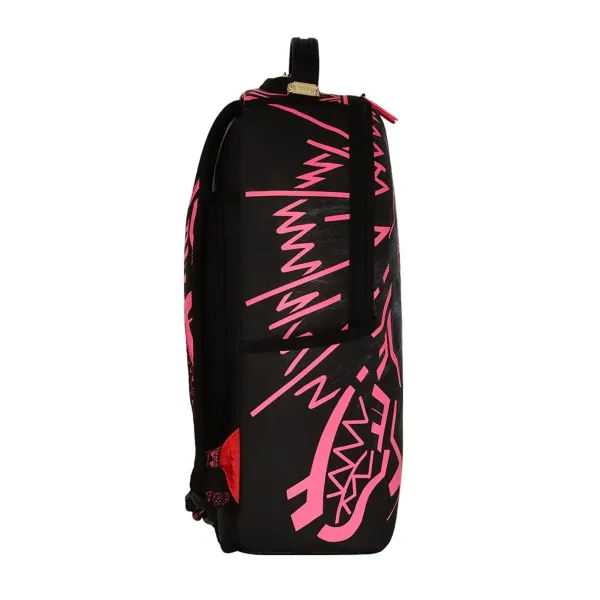 Sprayground AI Lion Neon Pink lado