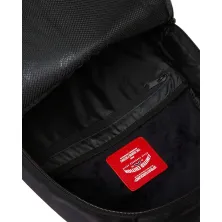 Sprayground Shark Nylon Black Pink mochila de moda interior
