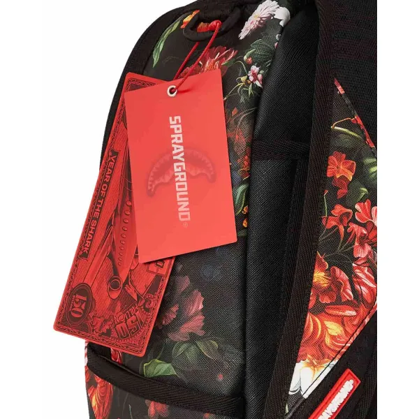 Sprayground Split Pink Floral etiquetas