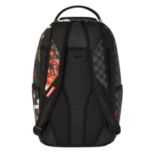 Sprayground Split Pink Floral parte trasera