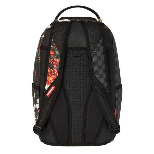 Sprayground Split Pink Floral parte trasera