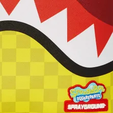 Mochila Sprayground Bob Esponja amarilla detalle 2