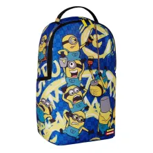 Sprayground Minion Banana Mayhem mochila DLX frente1