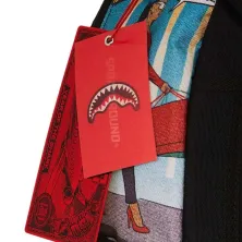 Sprayground mochila 305 Retro Comic lateral detalle
