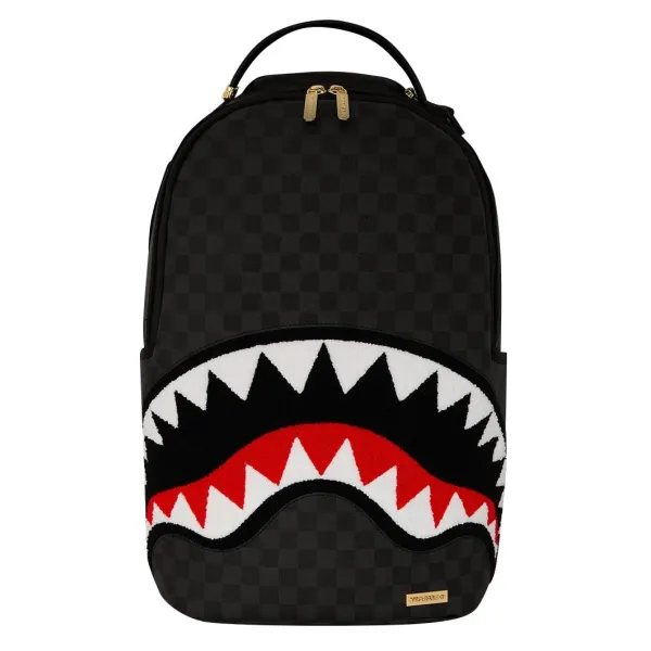 Sprayground Black Chenille Sip negra