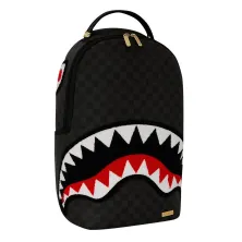 Sprayground Black Chenille Sip lateral