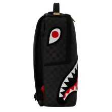 Sprayground Black Chenille Sip lateral