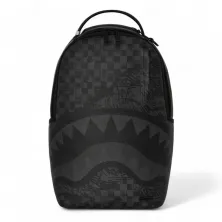 Sprayground Torn Graff Check en negro