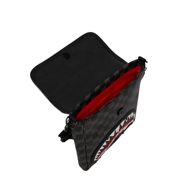 Bandolera Sprayground Dripping Sharks interior