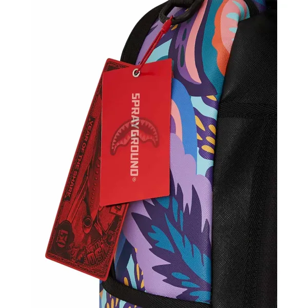 Sprayground Trippy Floral multicolor etiqueta