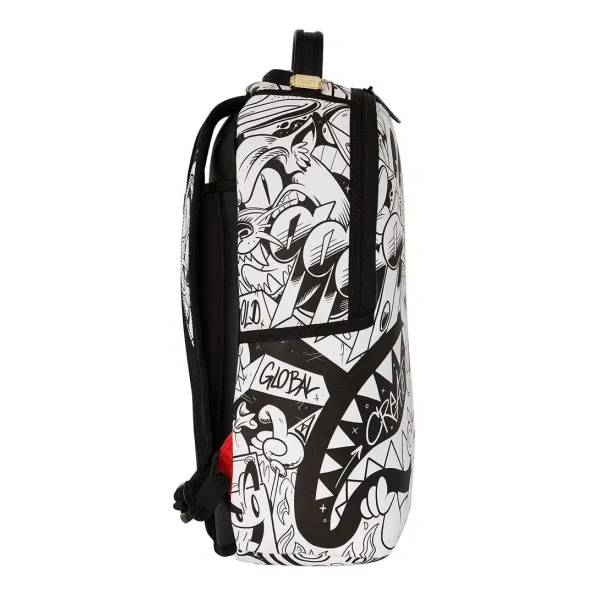 Sprayground Heavy Sharkmouth Doodle de lado