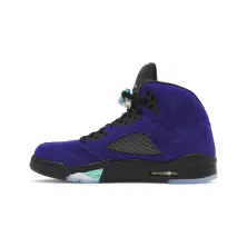 Air Jordan 5 Retro Alternate Grape cara interior