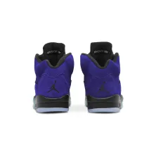 Air Jordan 5 Retro Alternate Grape talones