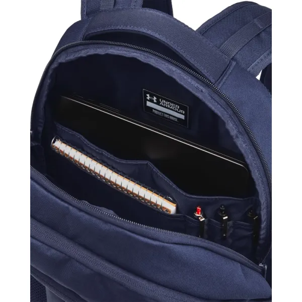 Mochila de baloncesto Under Armour Hustle 6.0 Azul portátil