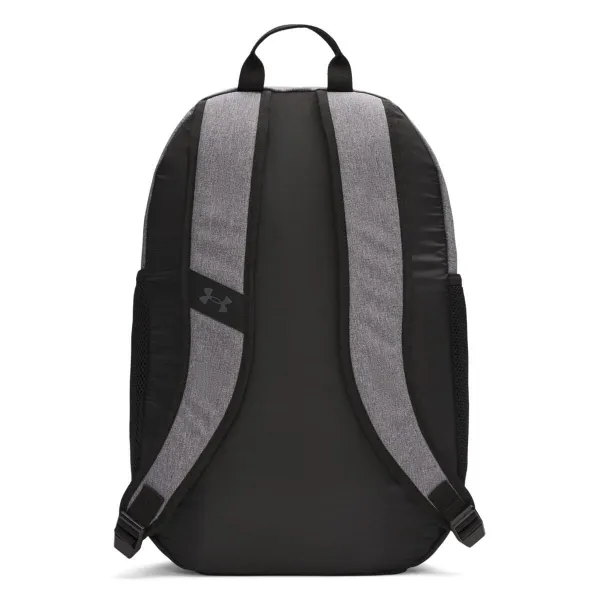 Mochila Under Armour Hustle Sport 6.0 en gris parte trasera