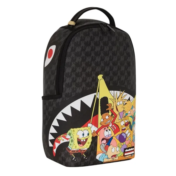 Sprayground 90s Crammed Reveal - Mochila original - foto lateral