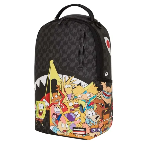 Sprayground 90s Crammed Reveal - Mochila original - foto lateral 2