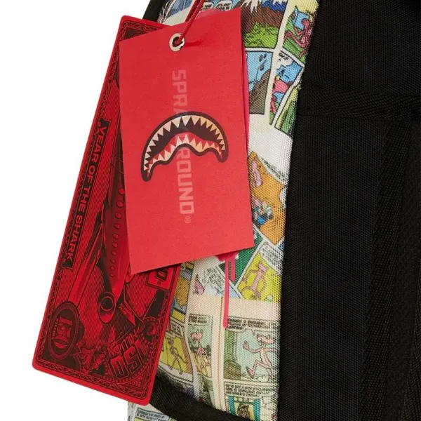 Sprayground Pink Panther Painting Sharkmouth etiqueta
