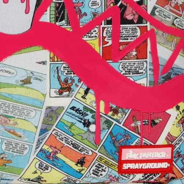 Sprayground Pink Panther Painting Sharkmouth detalle