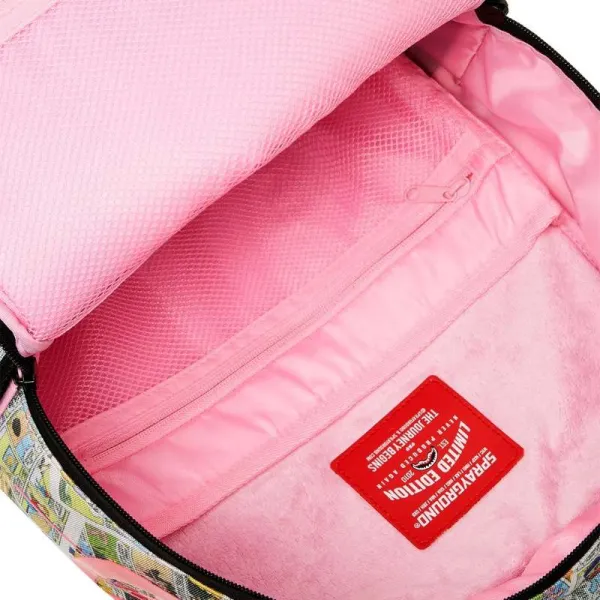 Sprayground Pink Panther Painting Sharkmouth interior
