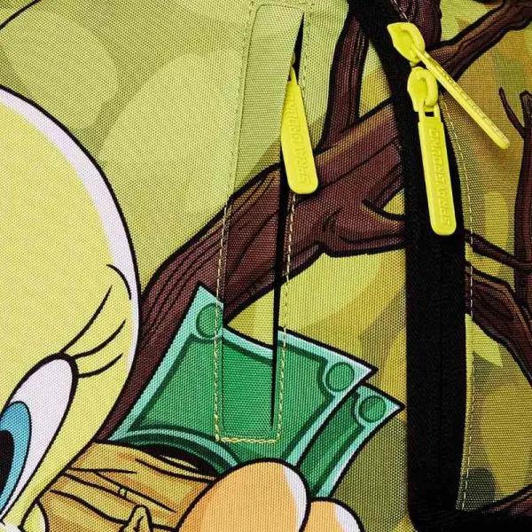 Mochila Sprayground Tweety Piolin detalle 1