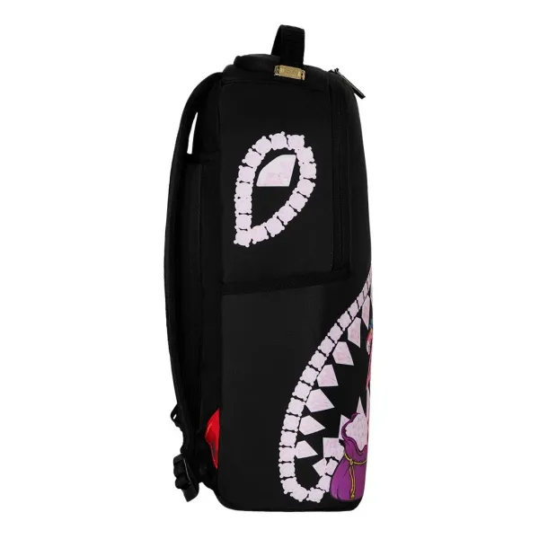 Sprayground Pink Panther Diamond Shark foto de lado Sprayground Pink Panther Diamond Shark foto de lado