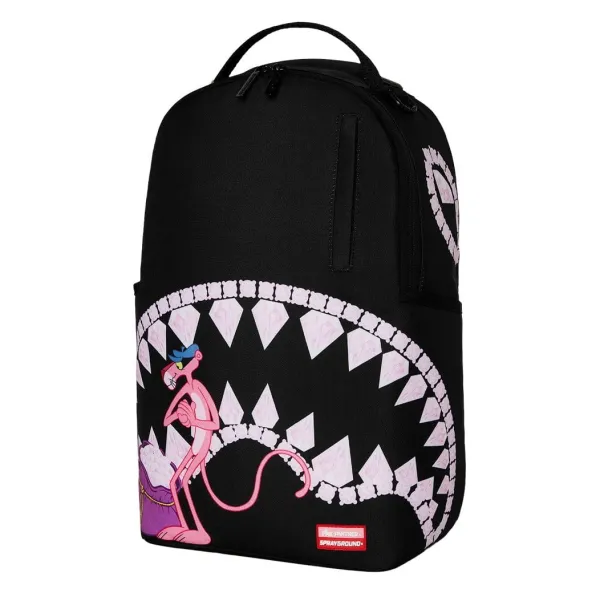 Sprayground Pink Panther Diamond Shark lado 2 Sprayground Pink Panther Diamond Shark lado 2