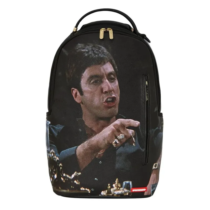 Mochila negra Sprayground Scarface Paint principal