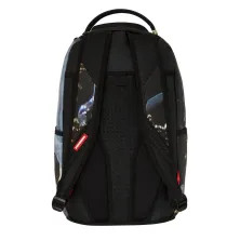 Mochila negra Sprayground Scarface Paint parte trasera