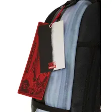 Mochila negra Sprayground Scarface Paint etiquetas