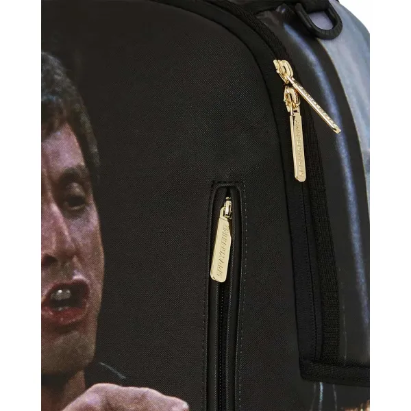 Mochila negra Sprayground Scarface Paint detalle 3