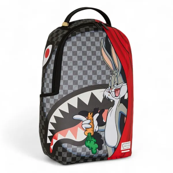 Mochila Sprayground Looney Tunes Bugs Curtain Reveal lateral