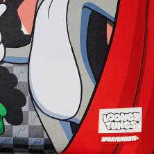 Mochila Sprayground Looney Tunes Bugs Curtain Reveal detalle 2