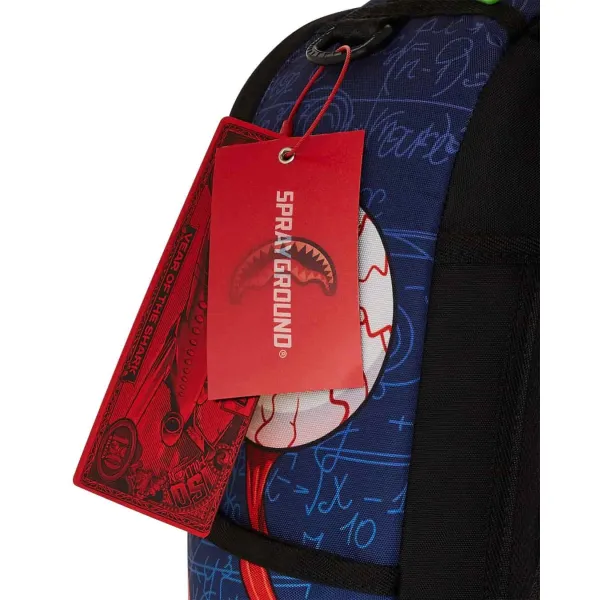 Sprayground Rick and Morty Brain Shark foto etiquetas