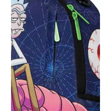 Sprayground Rick and Morty Brain Shark foto cremallera