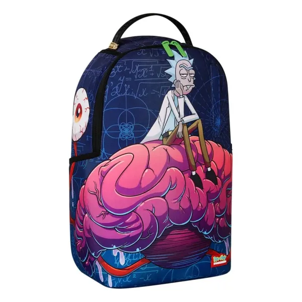 Sprayground Rick and Morty Brain Shark foto lateral 2