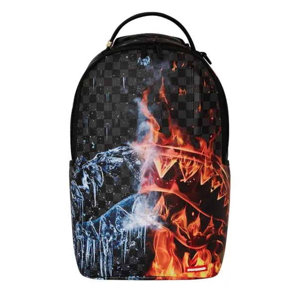 Sprayground Fire & Ice Shark principal