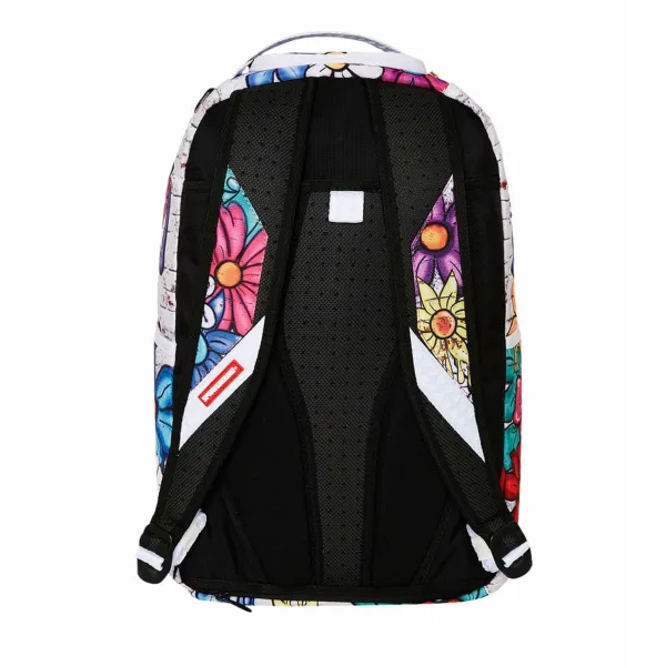 Sprayground Drippy Graffiti Floral parte trasera