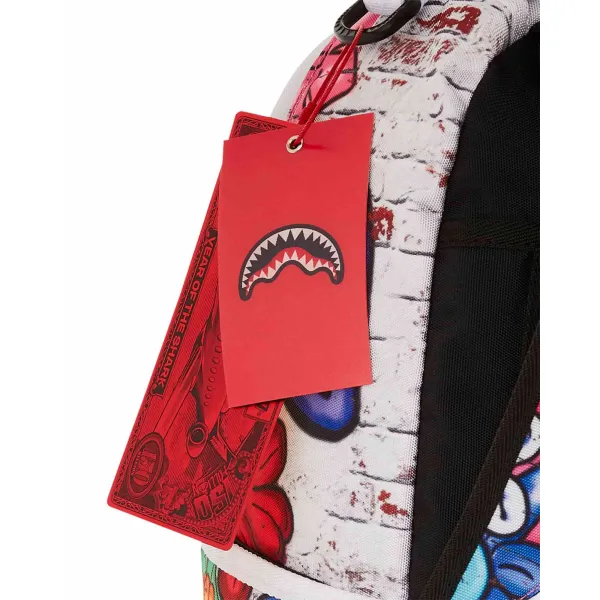 Sprayground Drippy Graffiti Floral etiqueta