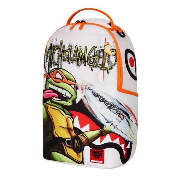 Sprayground Michelangelo Tortugas Ninja lateral Sprayground Michelangelo Tortugas Ninja lateral