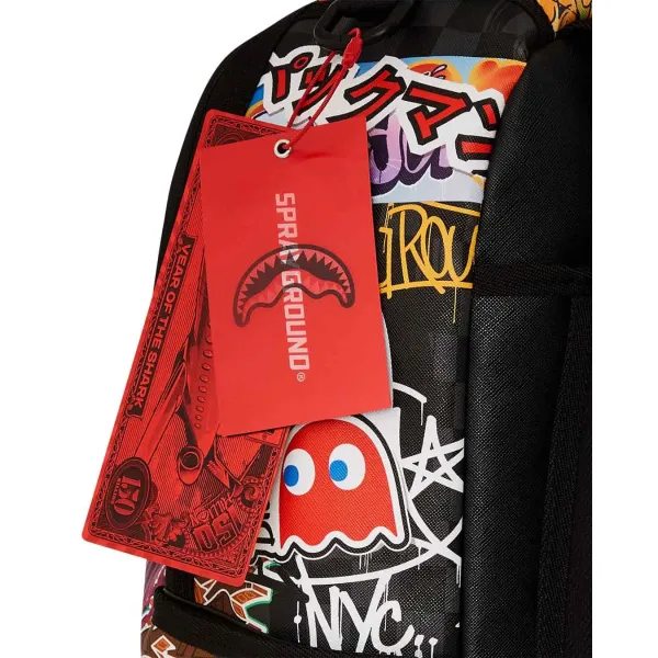 Sprayground PacMan Stickers foto etiquetas Sprayground PacMan Stickers foto etiquetas