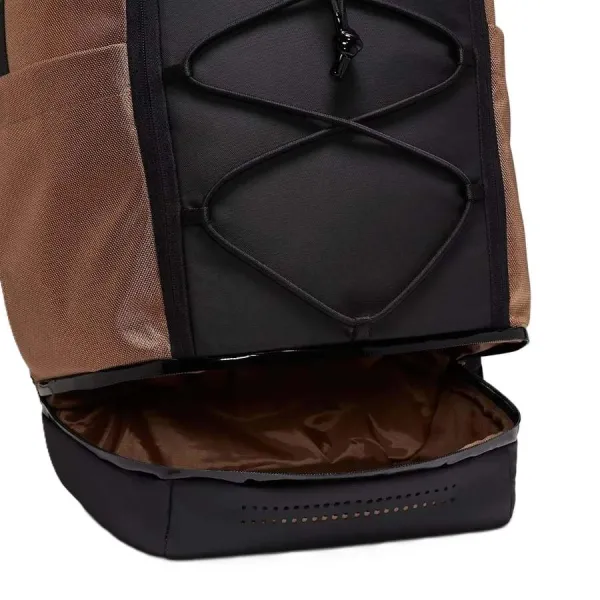 Mochila de basket Jordan Jam Sport en marrón foto detalle compartimento