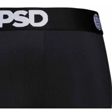 Calzoncillos hombre negros PSD detalle