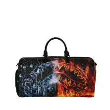 Bolsa de viaje grande Sprayground Fire & Ice Shark - foto principal