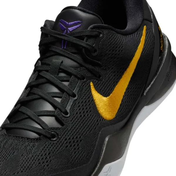 Kobe 8 Protro Negras zapatillas nike de baloncesto - foto empeine