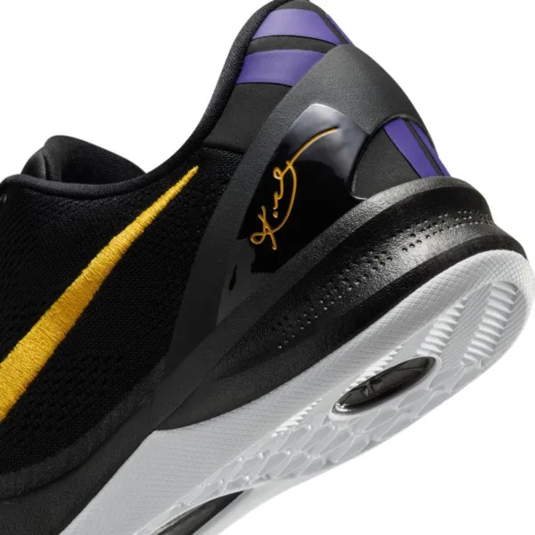 Kobe 8 Protro Negras zapatillas nike de baloncesto - foto talon